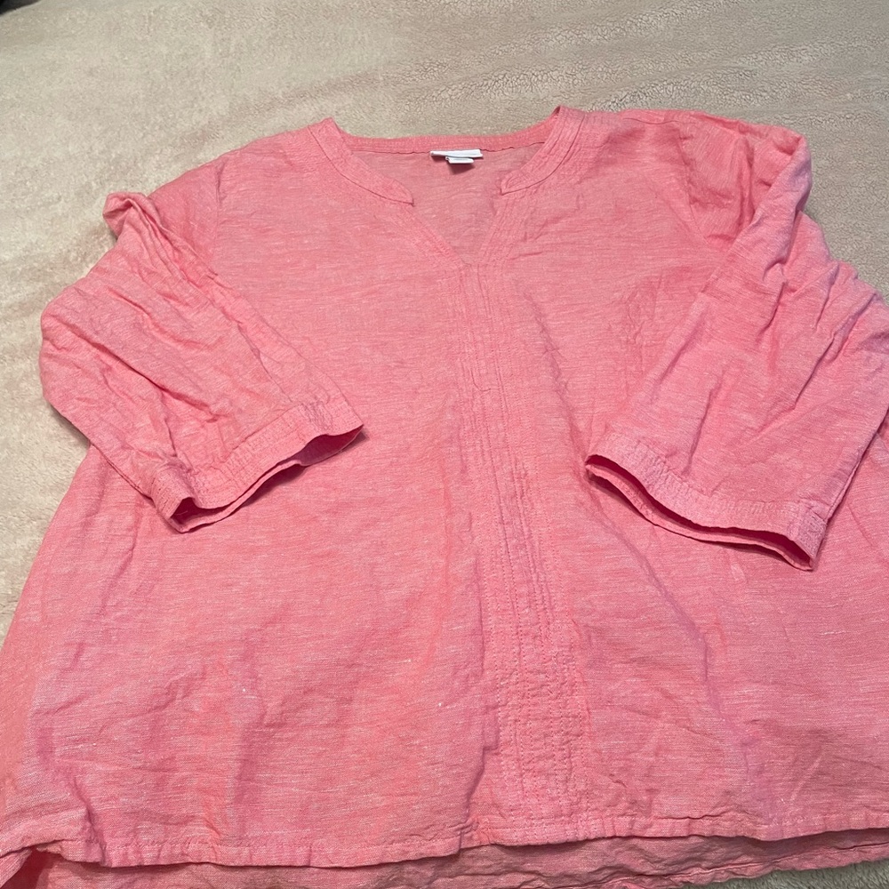 Liz Claiborne linen top.